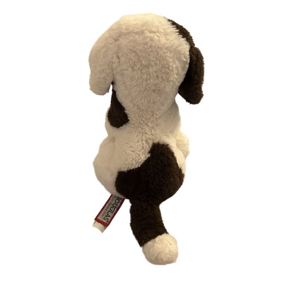 Douglas Cuddle Toy Brown & White Plush Puppy 9" 2021 Soft Stuffed Animal - Picture 3 of 5